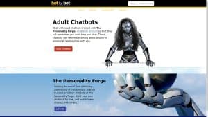 This is the : Hot-For-Bot-homepage