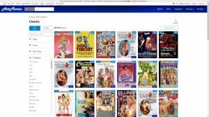 This is the : Hotmovies-Classics-homepage