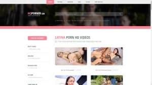 This is the : Hqporner-Latina-homepage