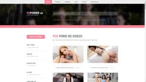 This is the : Hqporner-Pov-homepage