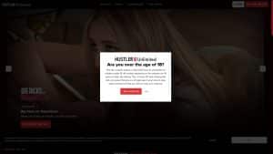 This is the : Hustlerparodies-homepage