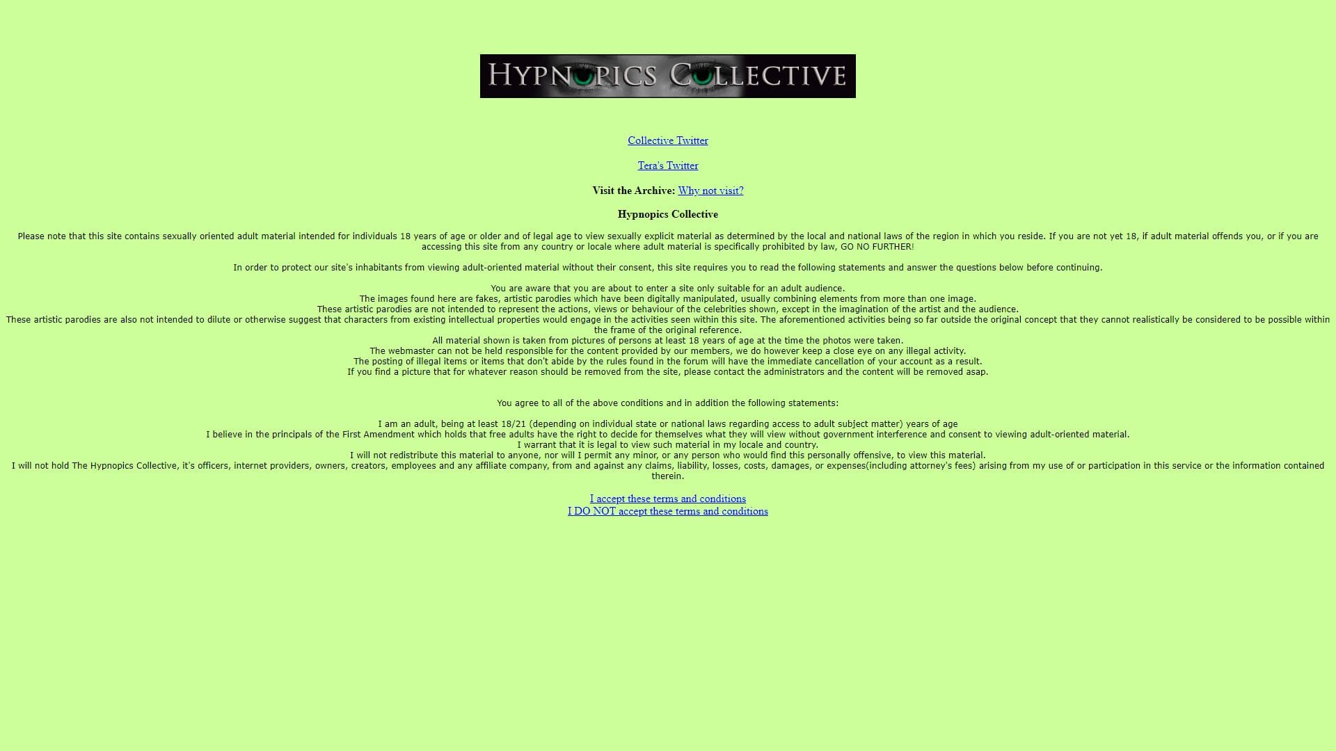 Screenshot of Hypnopics Collective