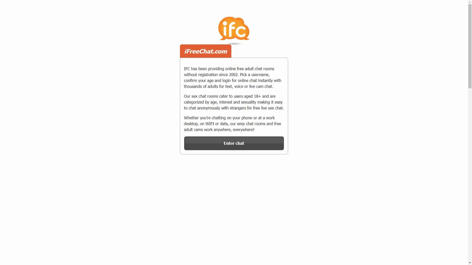Screenshot of Ifreechat