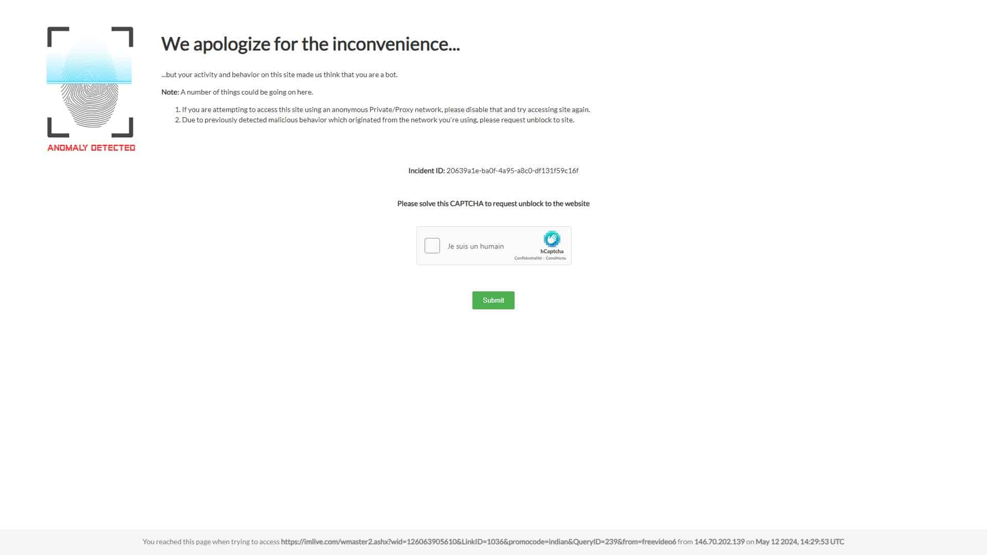 Screenshot of Imlive Indian