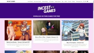 This is the : Incest-Games-homepage