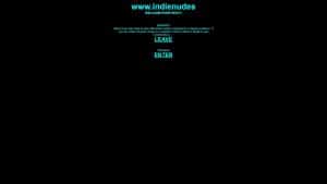 This is the : Indie-Nudes-homepage