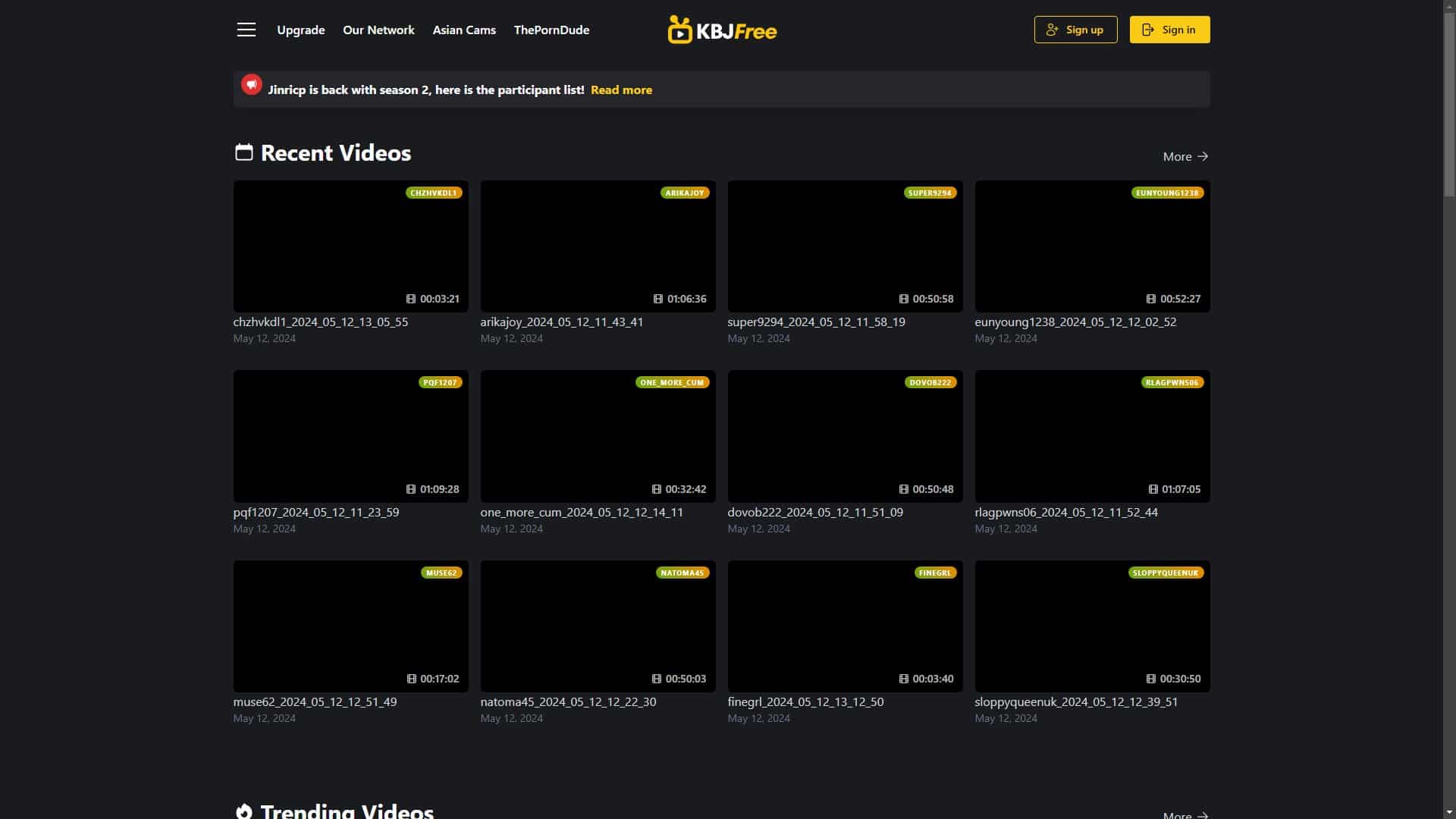 Screenshot of Kbjfree