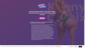 This is the : Kennycomix-homepage