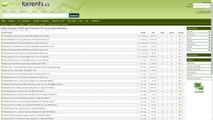 This is the : Limetorrents-homepage