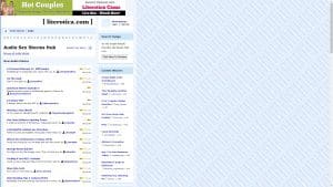 This is the : Literotica-Audio-homepage