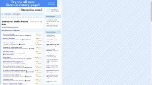 This is the : Literotica-Interracial-Sex-Stories-homepage