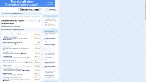 This is the : Literotica-Voyeur-Fake-homepage