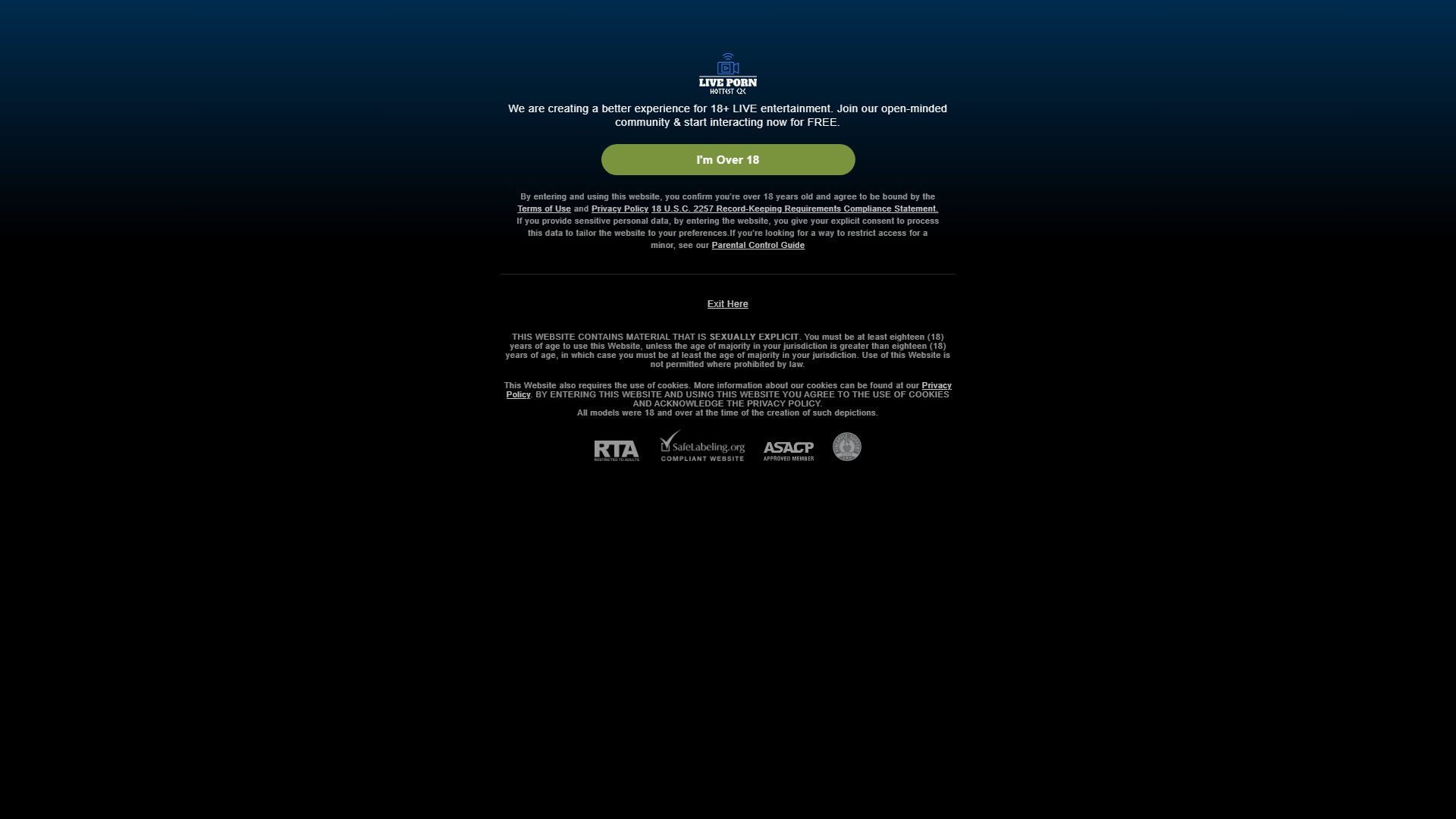 Screenshot of Liveporn.Sex