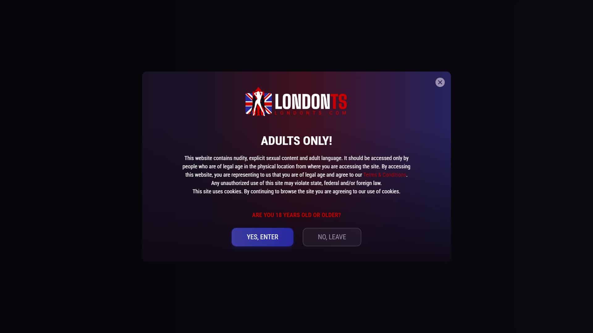 Screenshot of Londonts