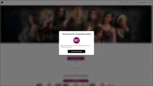 This is the : Lust-Epidemic-homepage