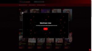 This is the : Manhwa-Raw-homepage