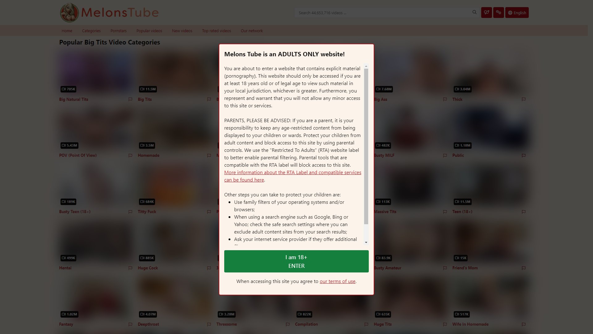 Screenshot of Melonstube