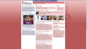This is the : Milovana-homepage