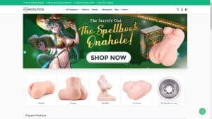 This is the : Motsutoys-homepage