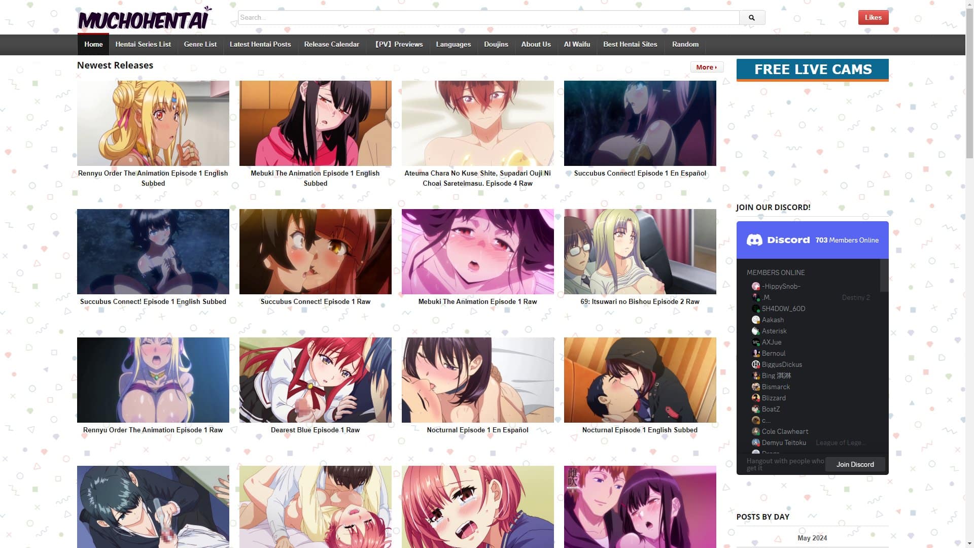 Screenshot of Muchohentai