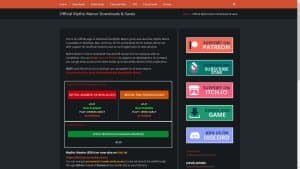 This is the : Mythic-Manor-homepage