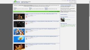 This is the : Myvidster-homepage