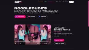This is the : Noodledude-homepage