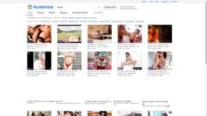 This is the : Nudevista-Big-Tits-homepage