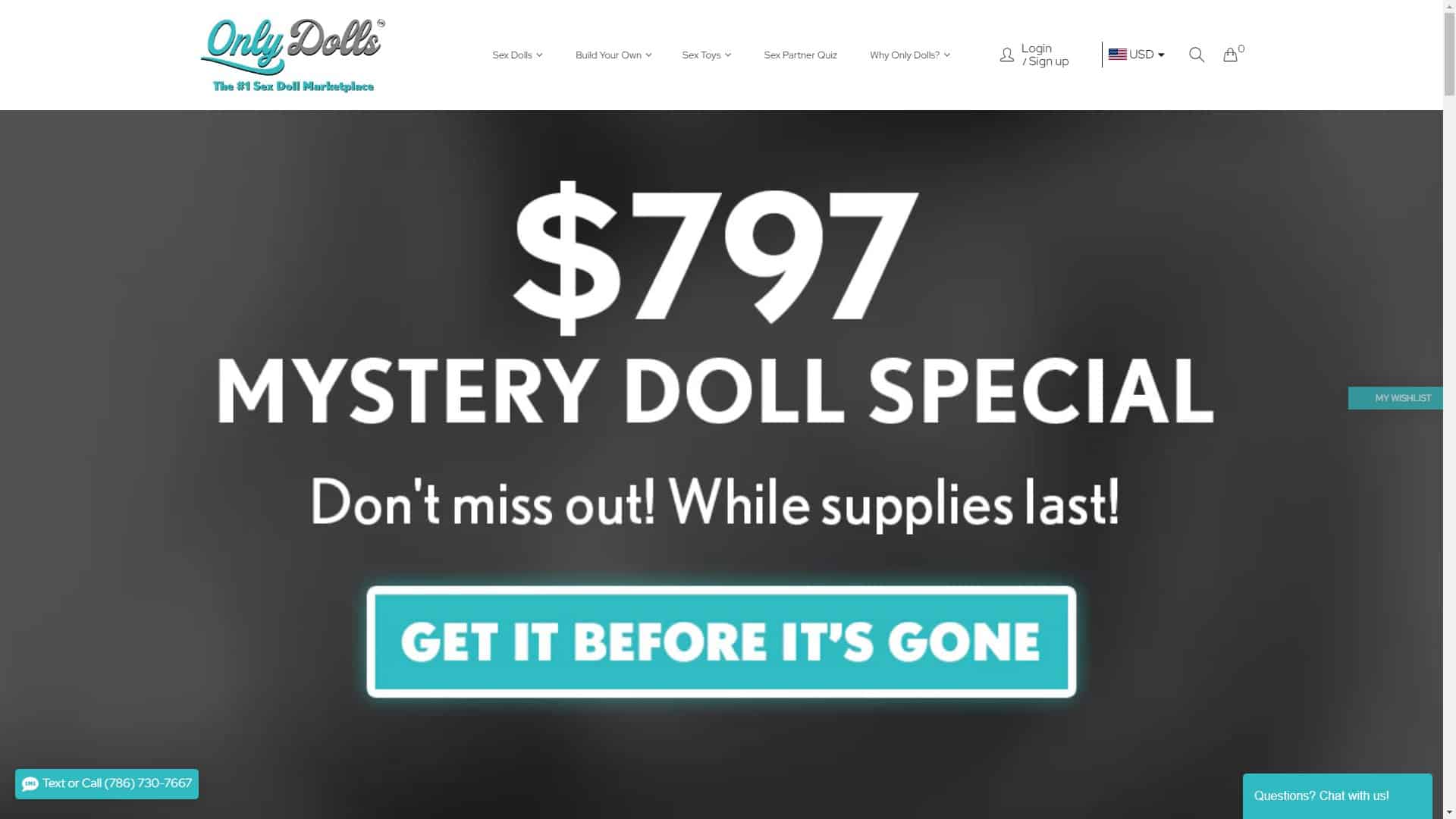 Screenshot of Only Dolls