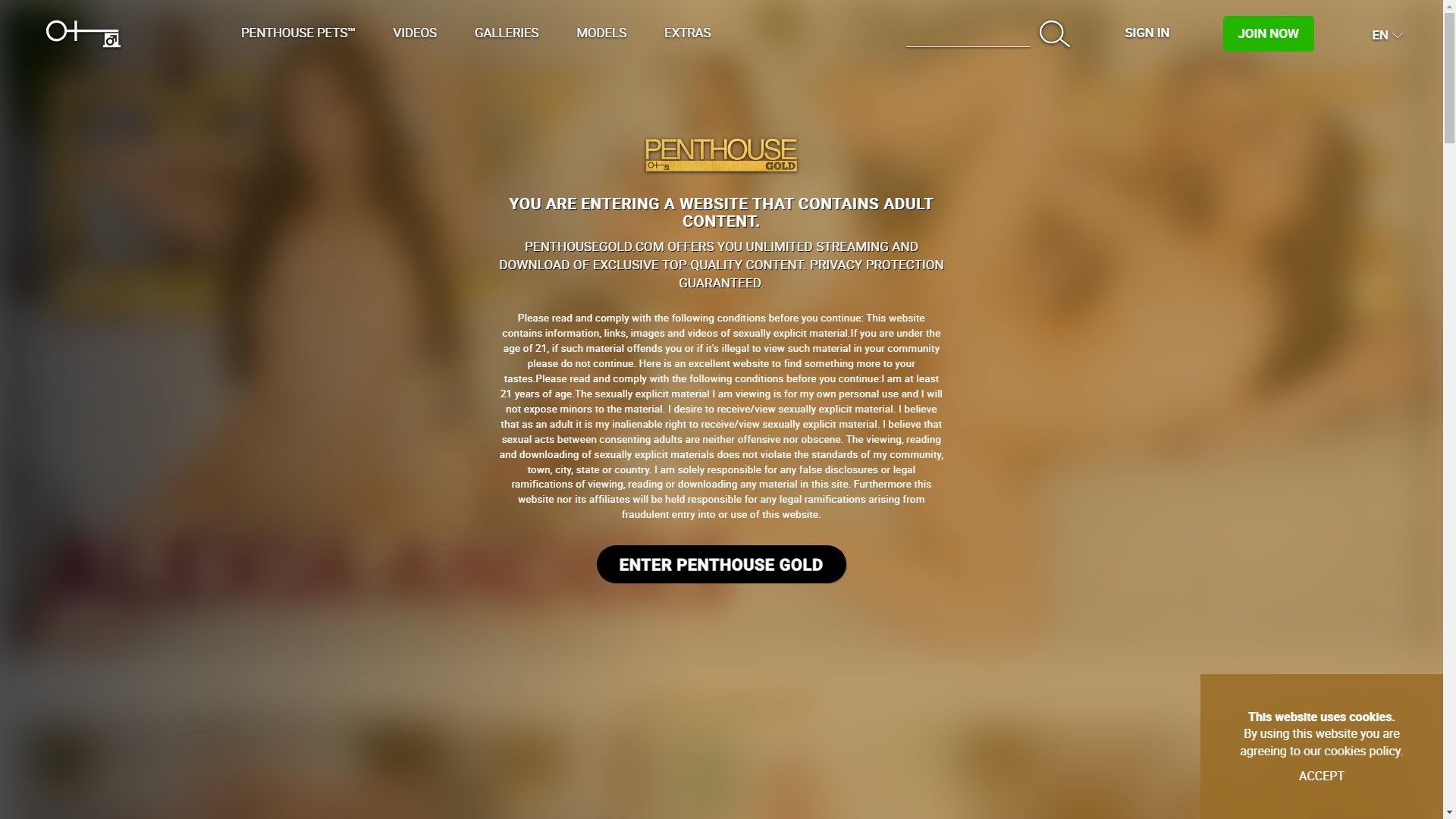 Screenshot of Penthousegold