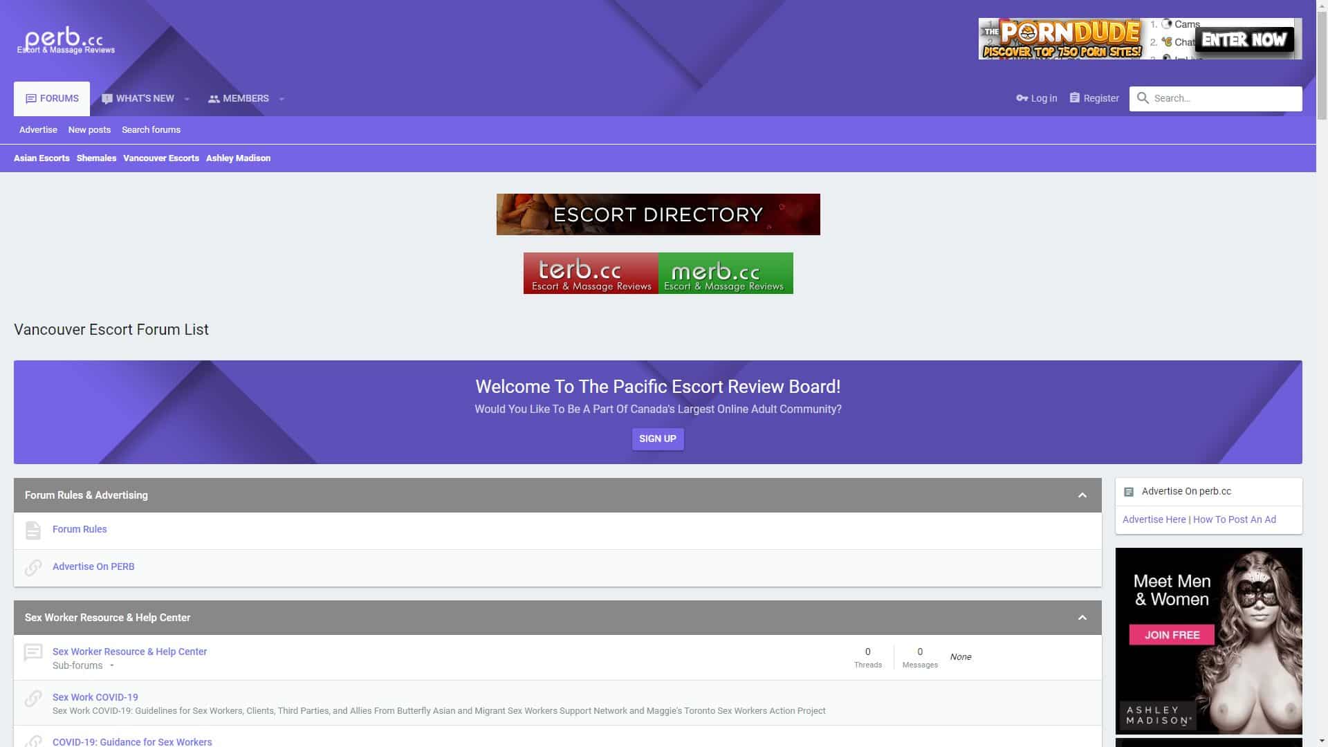 Screenshot of Perb