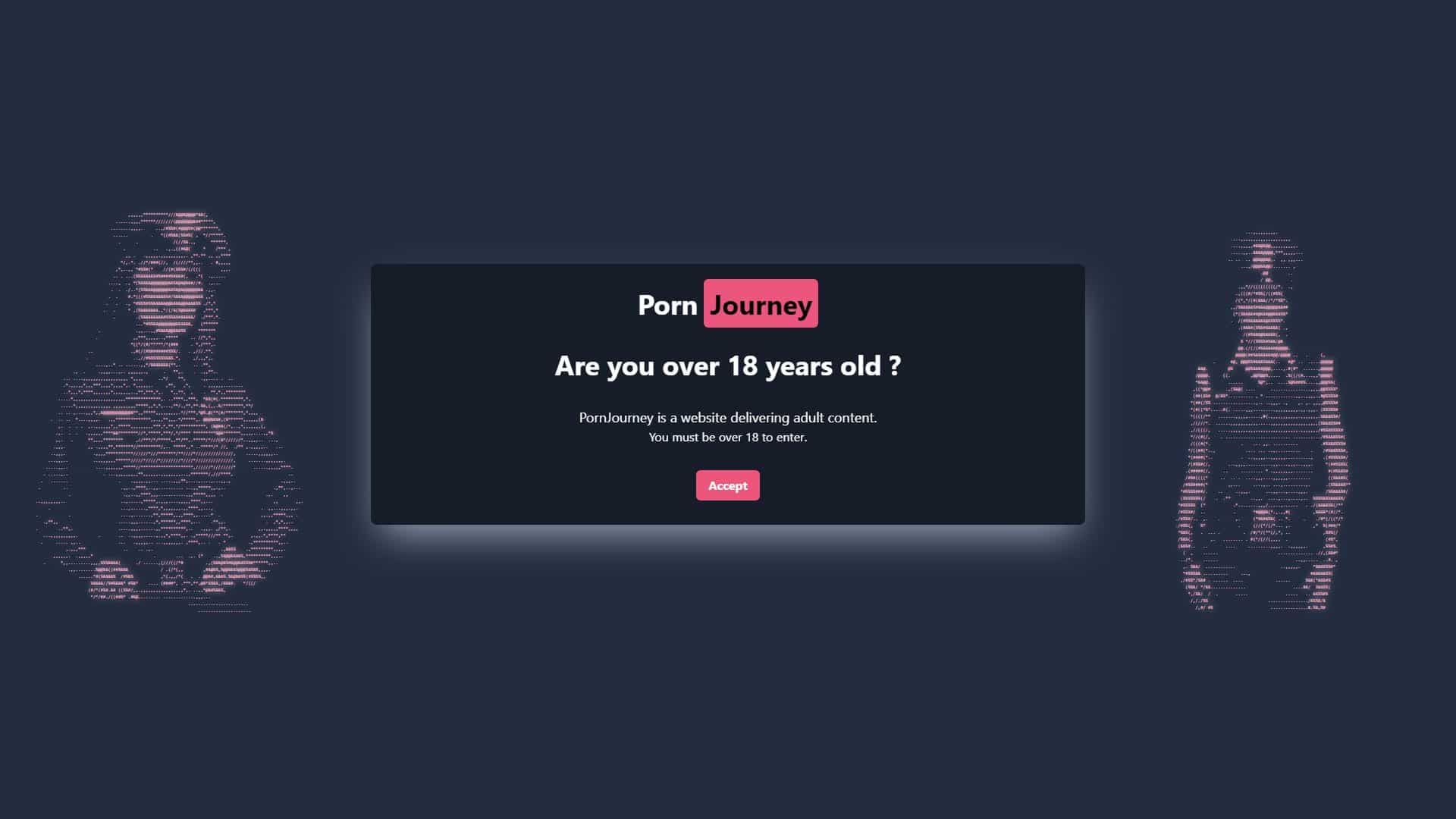 Screenshot of Pornjourney (Fake)
