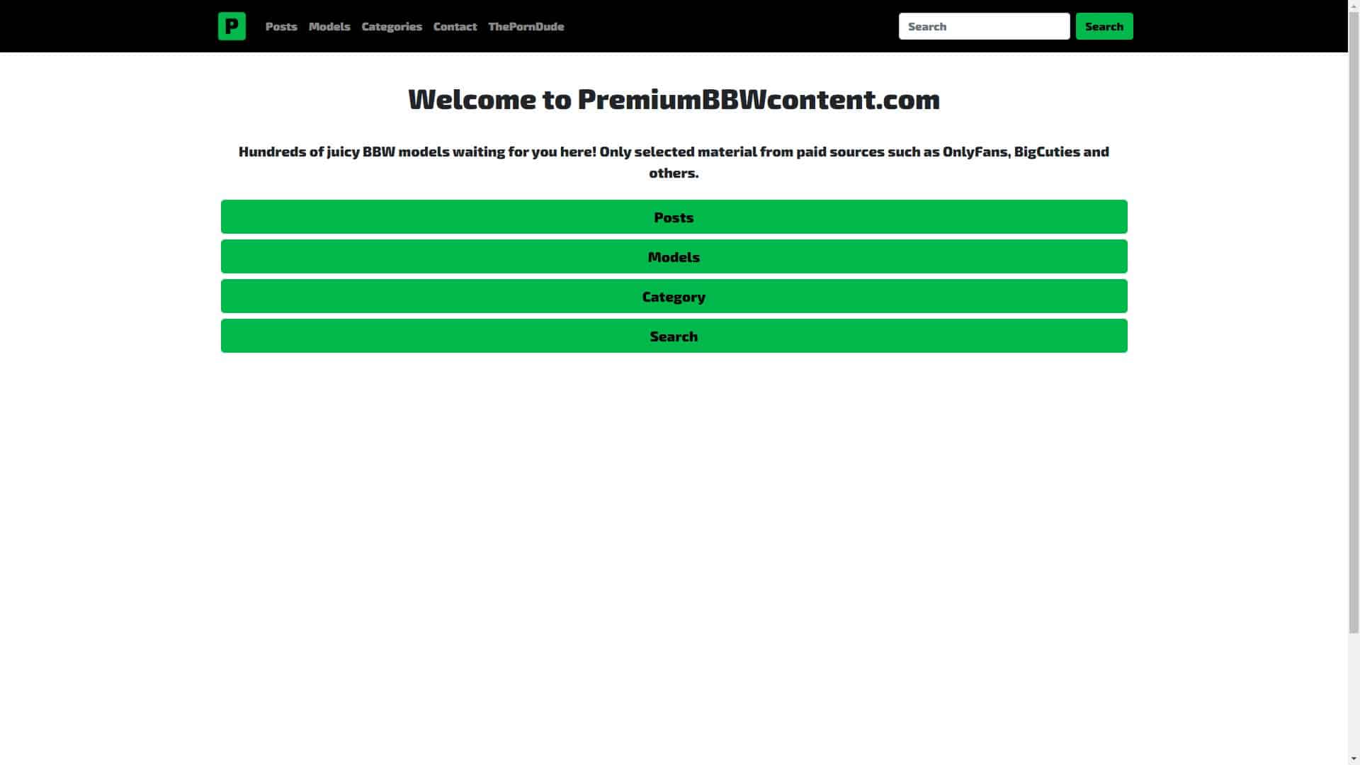 Screenshot of Premiumbbwcontent