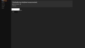 This is the : Psstaudio-homepage