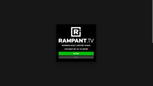 This is the : Rampant-Tv-homepage