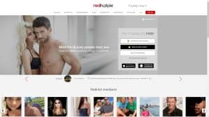 This is the : Redhotpie-homepage