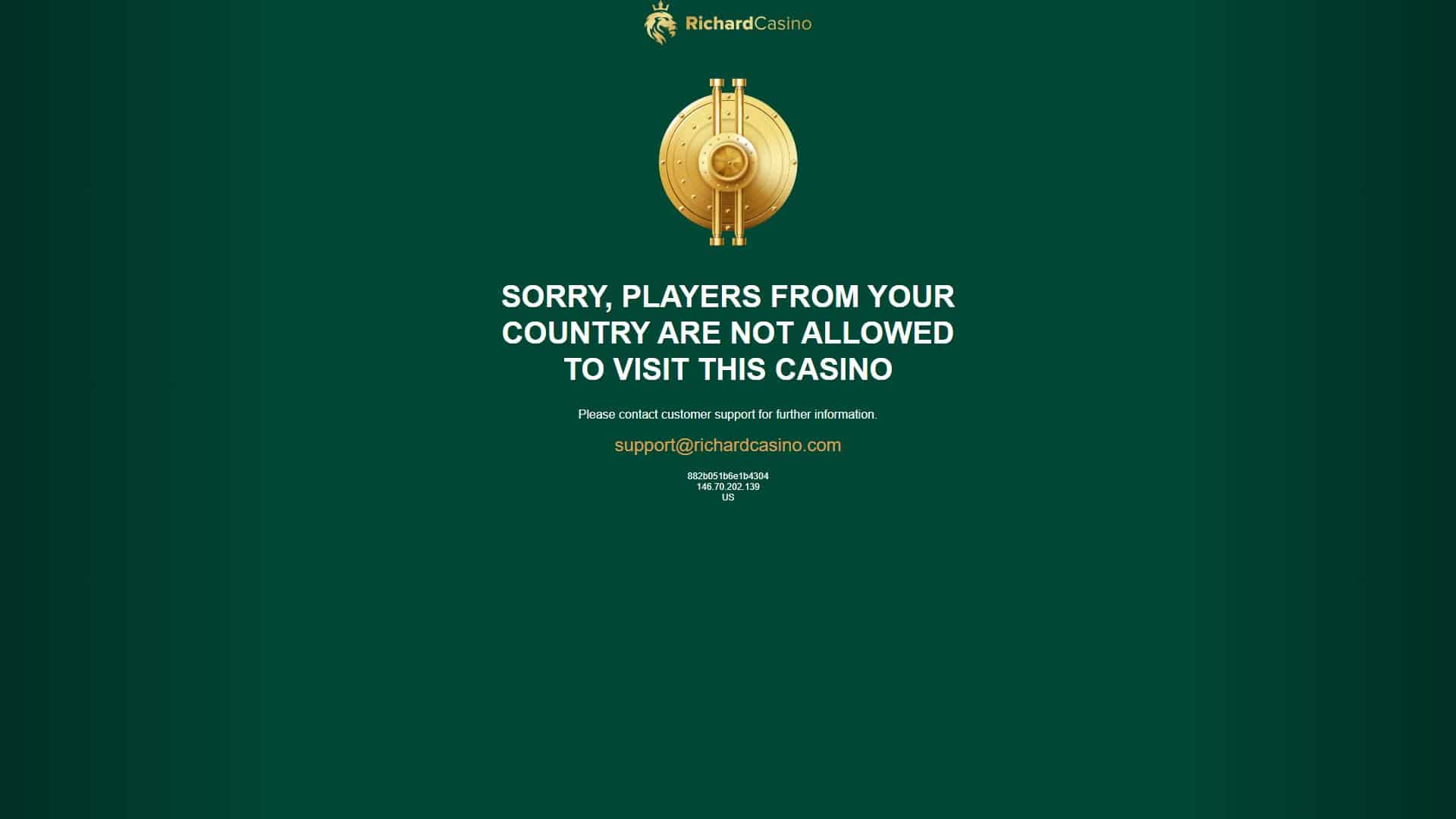 Screenshot of Richard Casino
