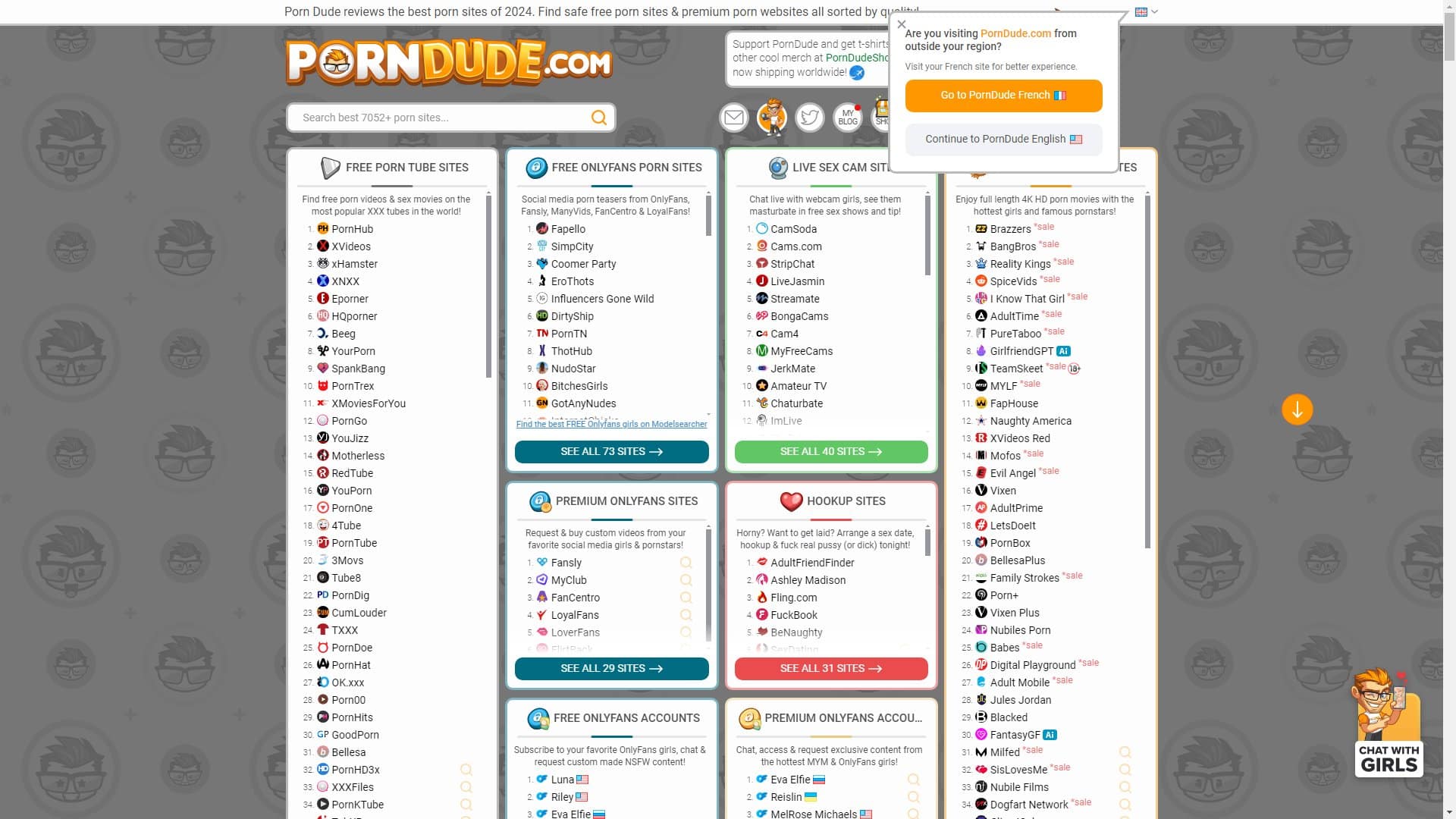 Screenshot of Safe Porn Sites