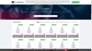 This is the : Sexadvisor-homepage