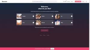 This is the : Sharesome-homepage