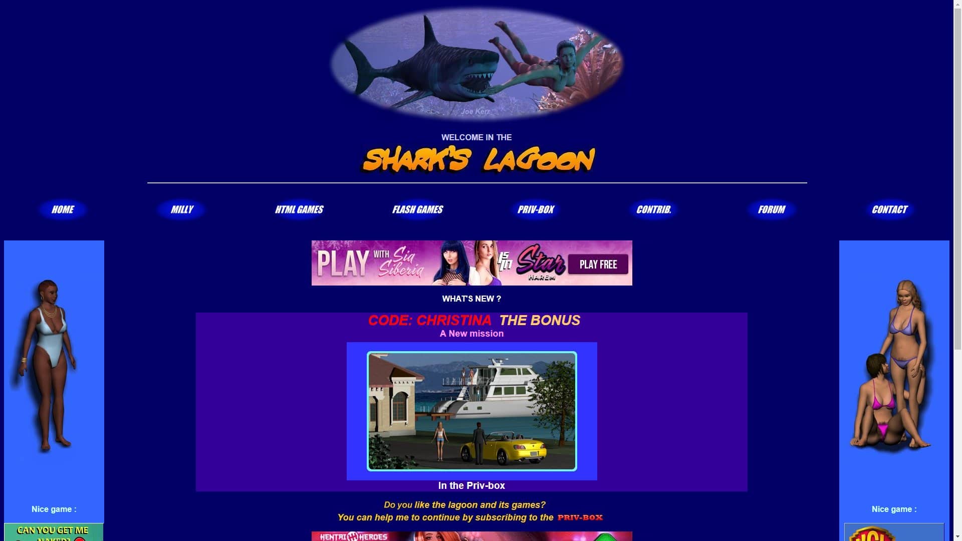 Screenshot of Sharks Lagoon
