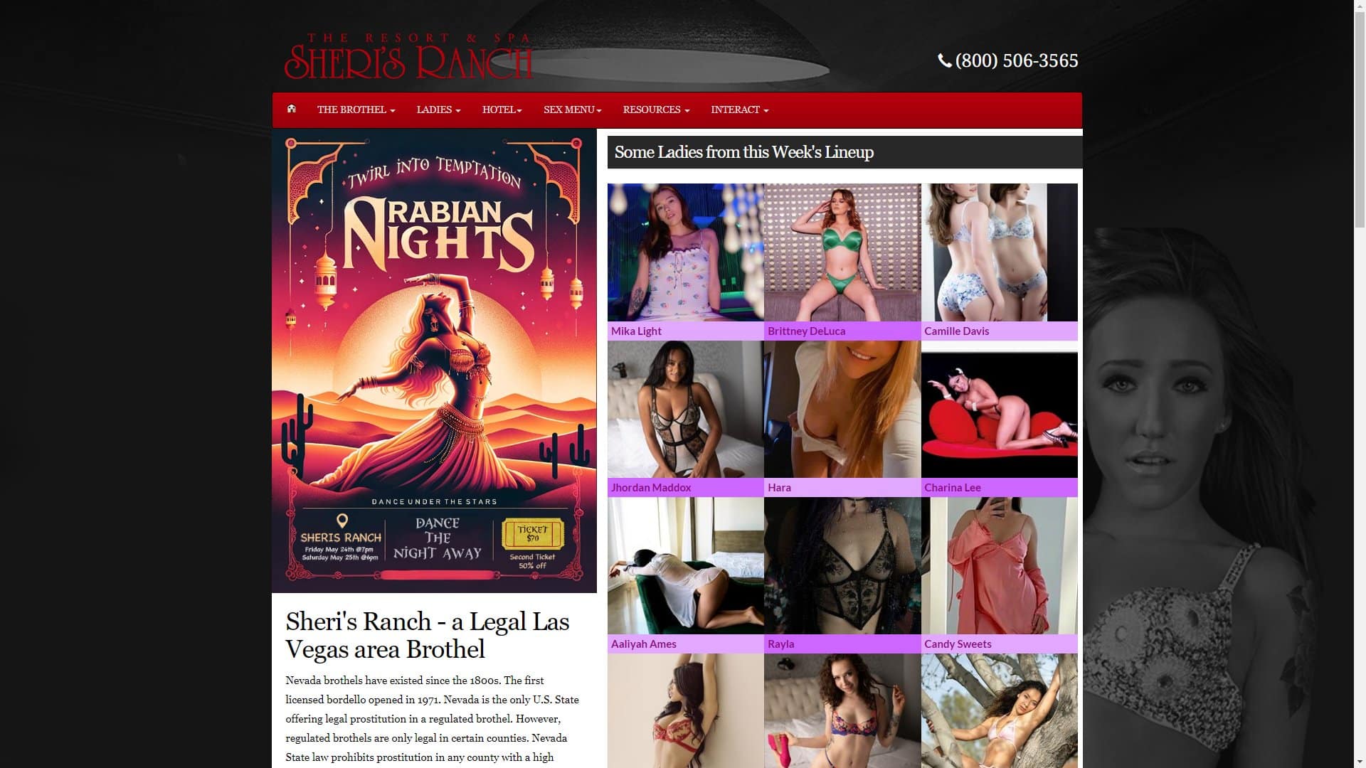 Screenshot of Sheris Ranch