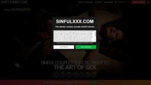 This is the : Sinfulxxx-homepage