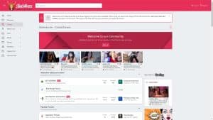 This is the : Slutwives-homepage