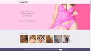 This is the : Snifffr-homepage