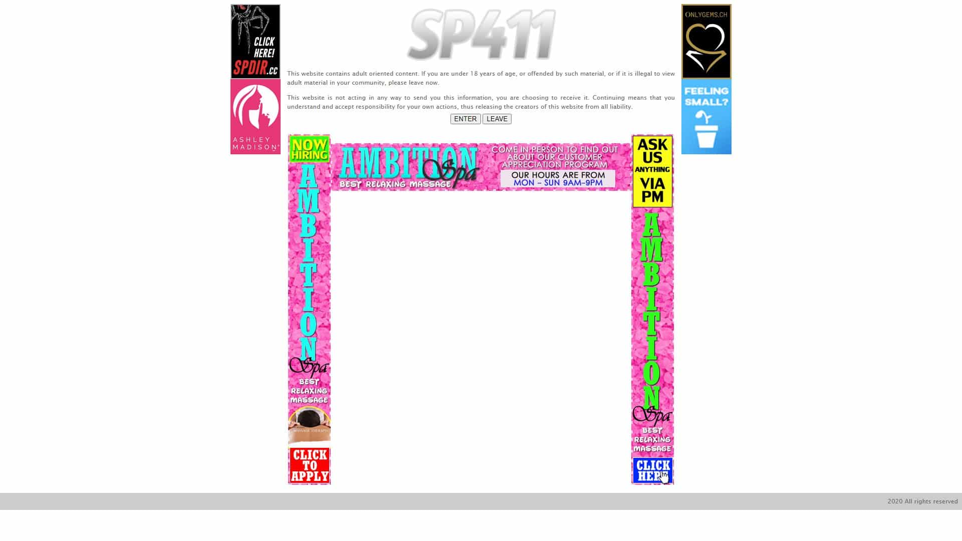 Screenshot of Sp411