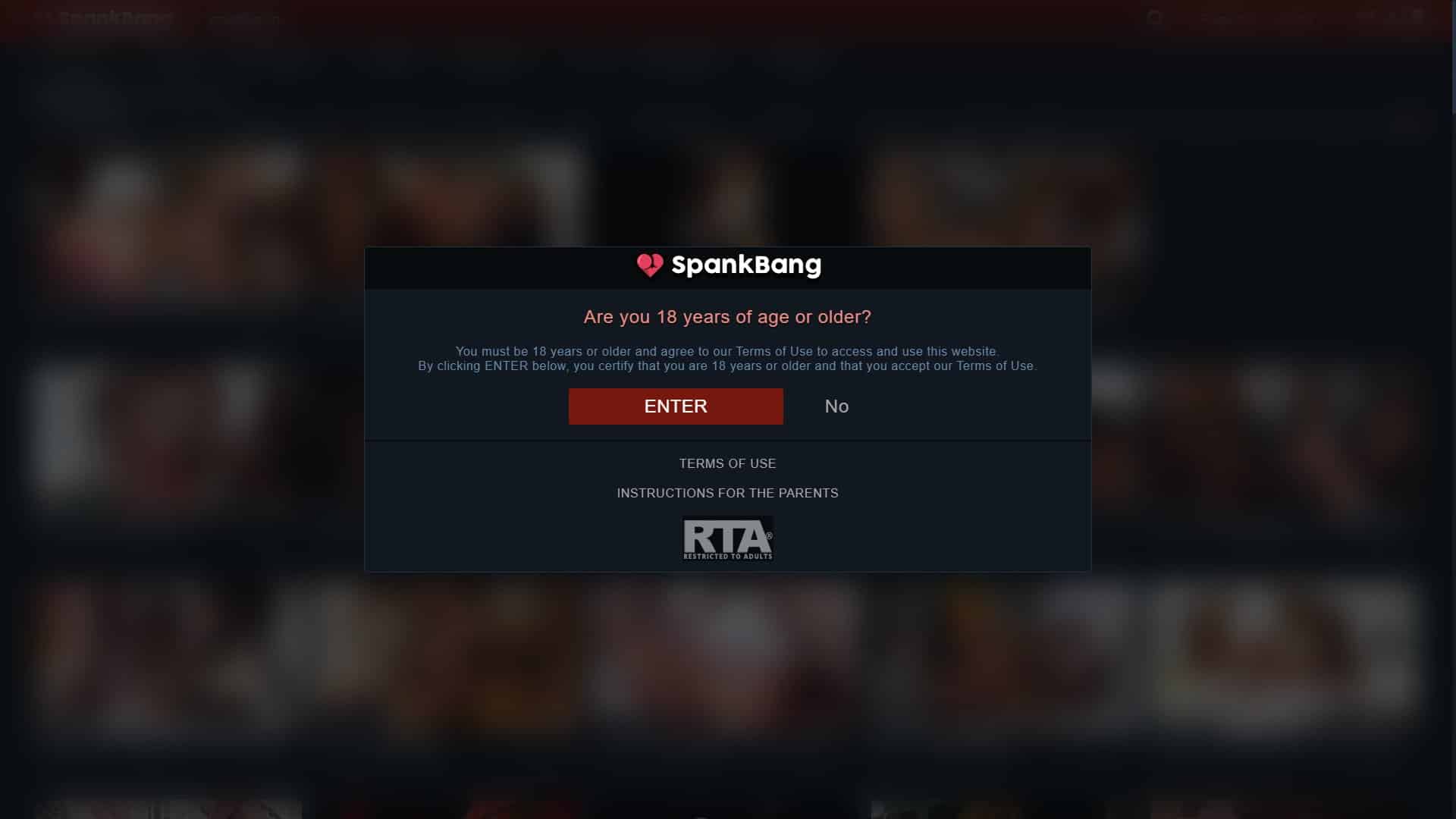Screenshot of Spankbang Gangbang