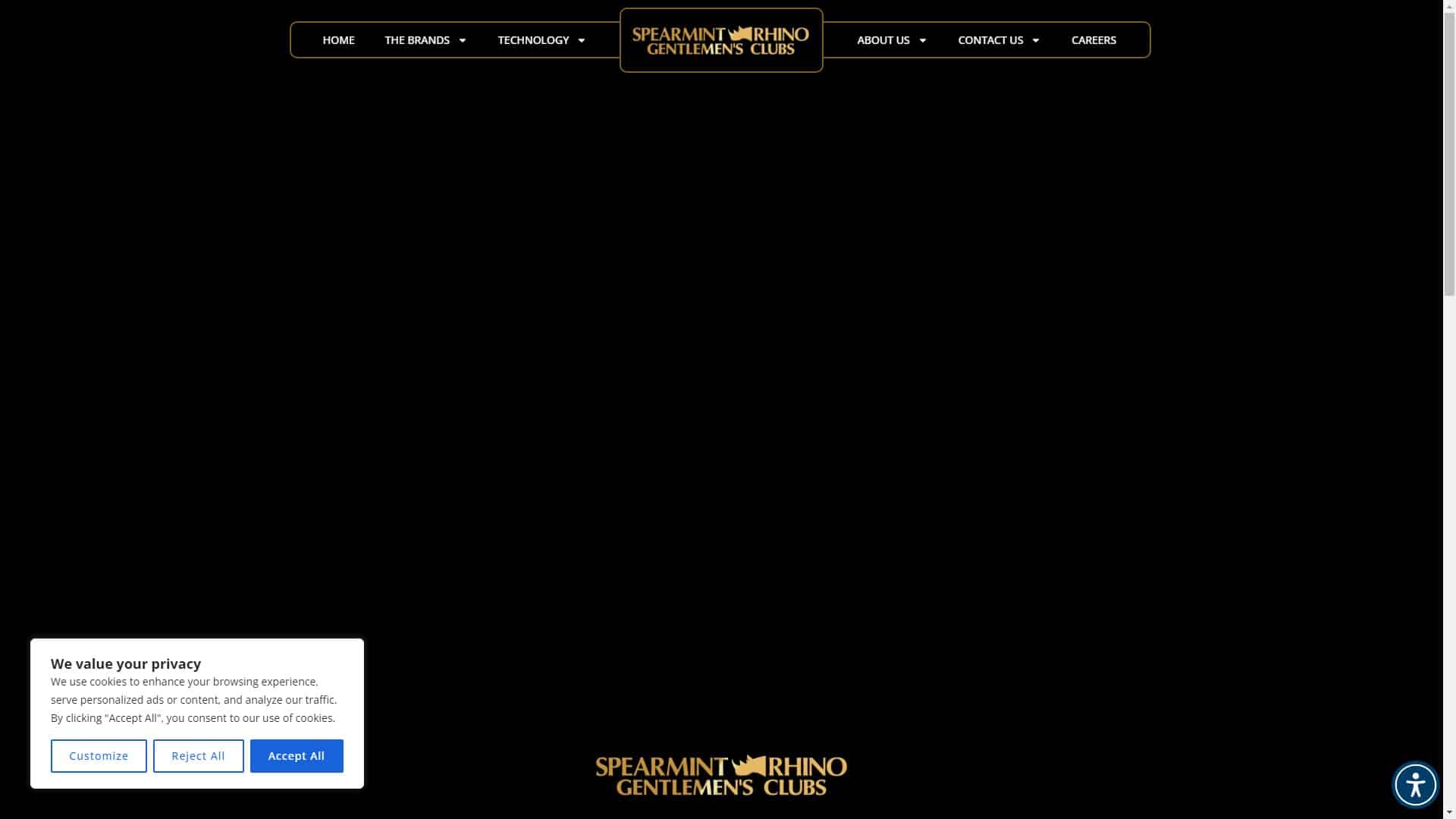 Screenshot of Spearmint Rhino