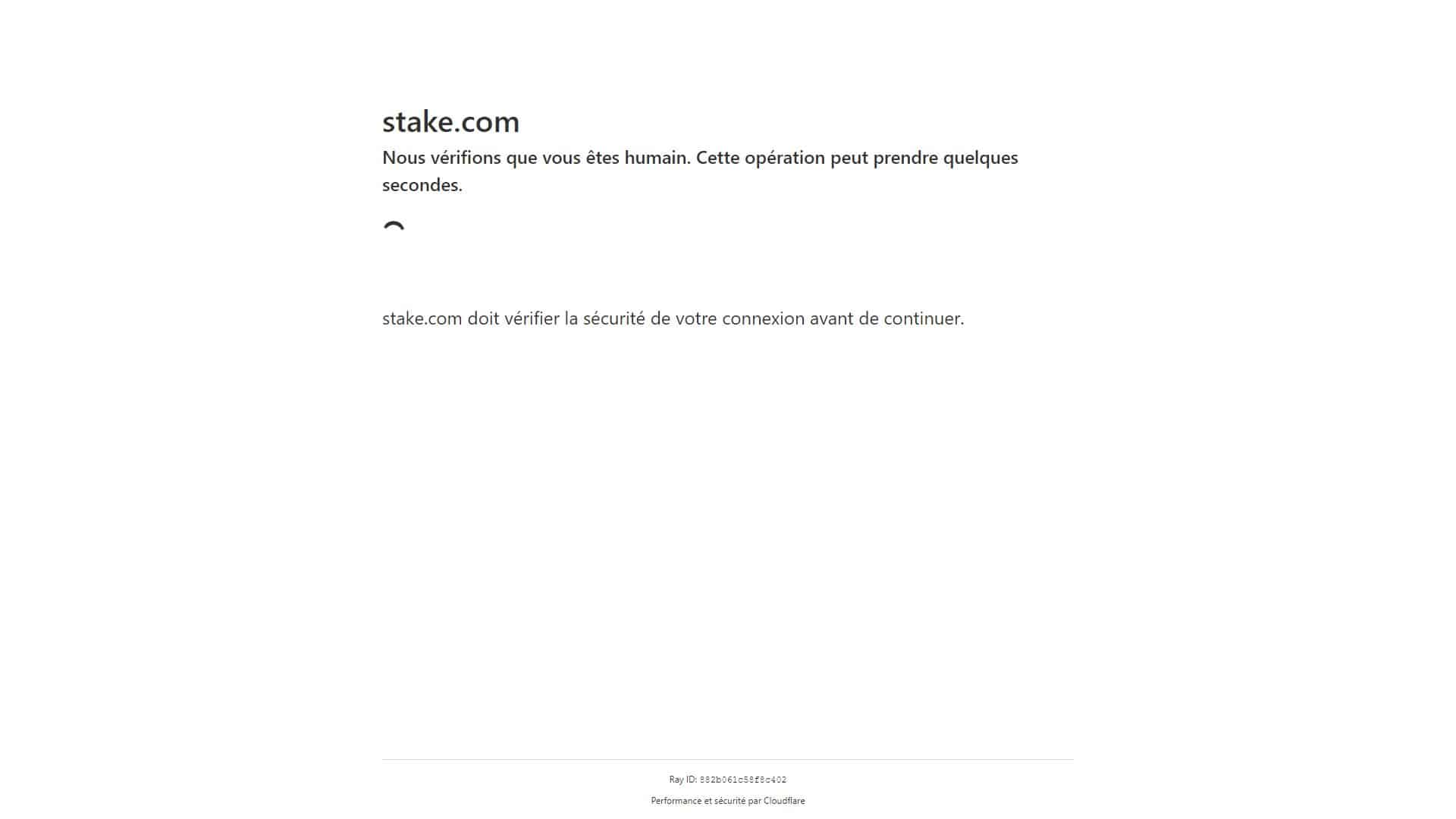Screenshot of Stake