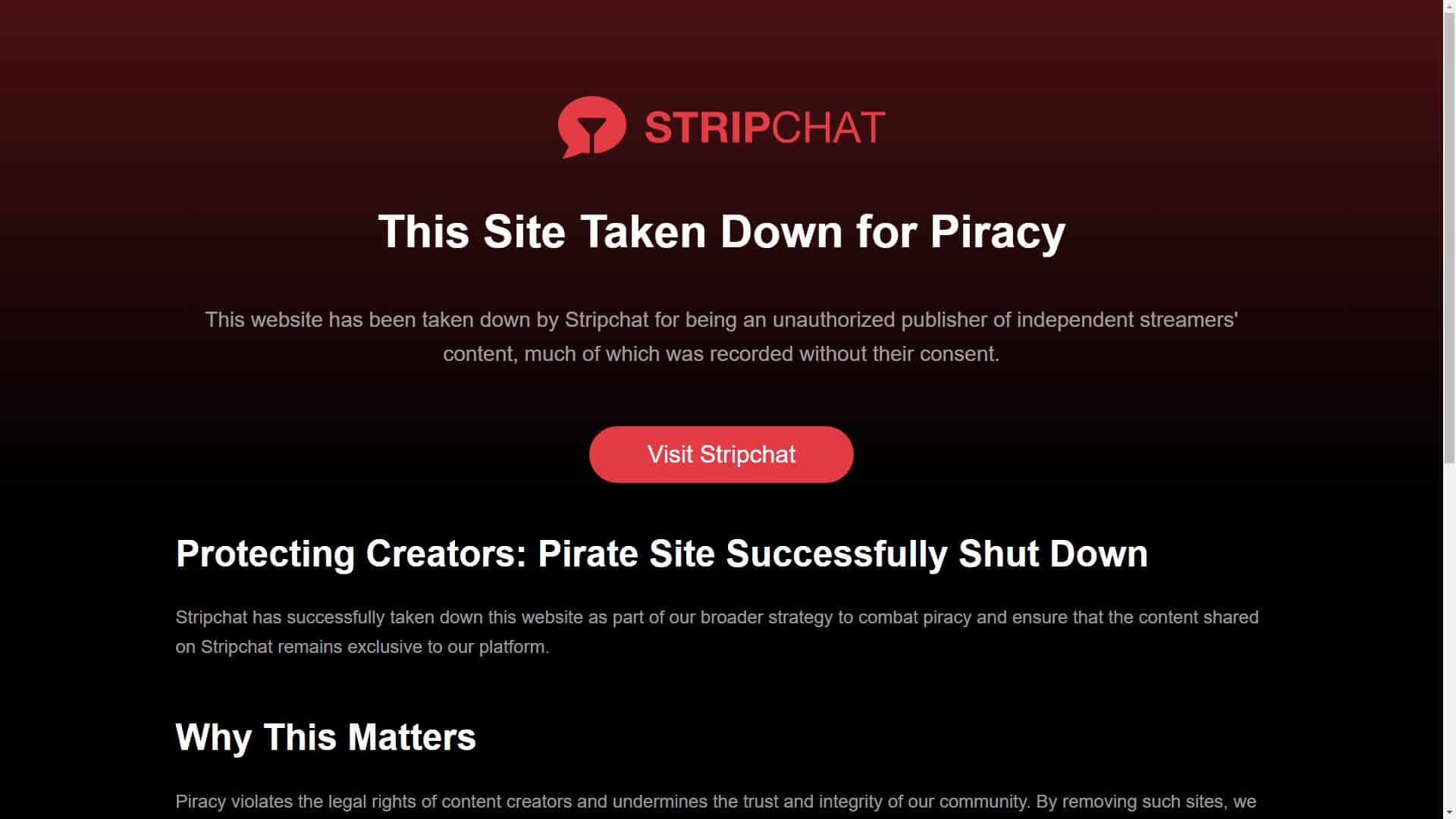 Screenshot of Stripflix